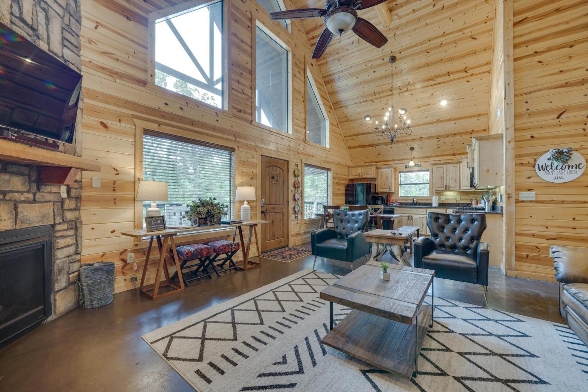 Penny Lane Lodge Broken Bow Cabin Less Than 6 Mi To Lake Esterno foto